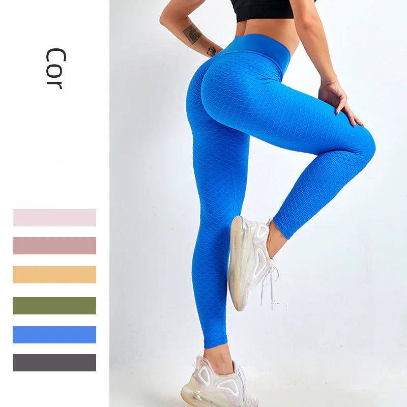 Seamless High-Waisted Peach Booty Lift Leggings