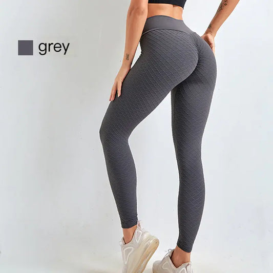 Seamless High-Waisted Peach Booty Lift Leggings